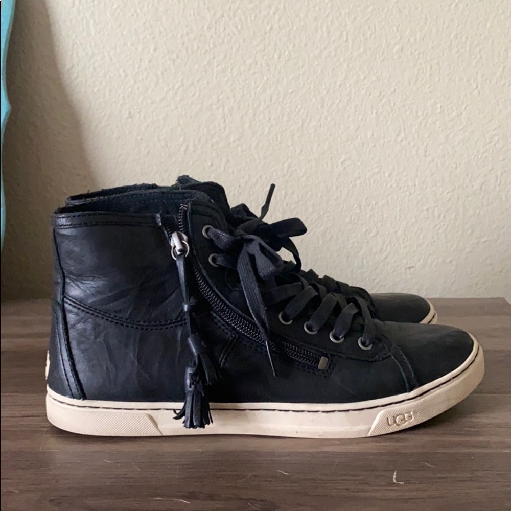 High top sneakers